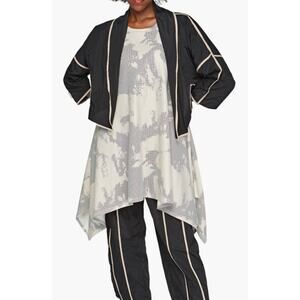 Luukaa Iris Cotton Jersey Dress Tunic Lagenlook Minimalist Size 10 M Medium